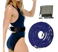 Ceinture de natation - Ceinture d'entraînement de natation réglable pour piscine - Ceinture de natation pour adulte - Résistance de câble élastique pour le jogging aquatique, l'entraînement croisé, la