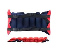 Ceinture de natation pour adultes, bouée de natation flexible gonflable, boucle réglable, dispositif de flottaison pliable, pratique en eau libre, enseignement, aide à l'entraînement, 74 x 27 cm