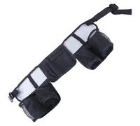 Ceinture de nettoyage, courroie de nettoyage de nettoyage de la courroie de nettoyage réglable Piste d'outils de jardin imperméable avec 4 poches ceinture de stockage d'outils légers