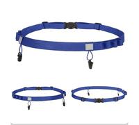 Ceinture de numéro de course - Porte-bavoir de 94 cm - Ceinture élastique pour coureurs avec ajustement réglable et boucles en gel énergétique, idéale pour le cyclisme, les marathons, les triathlons