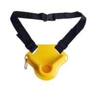 Ceinture de Pêche à la Taille Support Canne Porte Canne Ceinture Sangle avec Clip Métal Points d'attache Latéraux Évidement 4.5 Cm Convient à Sorties Longues Gestion des Leurres