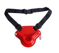 Ceinture de Pêche à la Taille Support Canne Porte Canne Ceinture Sangle avec Clip Métal Points d'attache Latéraux Évidement 4.5 Cm Convient à Sorties Longues Gestion des Leurres