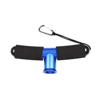 Ceinture de pêche en forme de T avec coussinets en alliage d'aluminium avec lanière