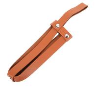 Ceinture de Petites Bouteilles en Verre Marron en Cuir Artificiel Vintage | Protection Portable, Empêche la Chute, Installation et Retrait Faciles, pour Jeu de Rôle et Renaissance