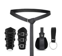 Ceinture De Pirate Amovible avec Corne À Boire, Brassards De Chevalier