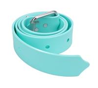 Ceinture de Plomb de Plongée Silicone Ajustable, Avec Boucle à Libération Rapide Orange, 1,3 Mètre - Durable en Acier Inoxydable 316, Sécurité et Confort pour Plongée Sous - Mari (Verte)