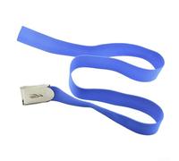 Ceinture de poids de plongée avec boucle à came en acier inoxydable 304 et sangle en polypropylène solide, sangle de taille réglable pour plongée avec tuba, plongée en apnée et autres eaux (bleu, 1,5