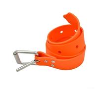 Ceinture de poids de plongée en silicone avec boucle à dégagement rapide en acier inoxydable pour la plongée en apnée et la pêche sous-marine Sangle de taille réglable 1. Longueur : couleur noire (130
