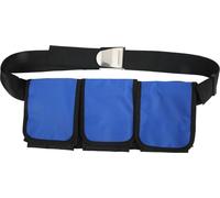 Ceinture de poids de plongée Tuba 3 poches -Libérations rapides Boucle métallique pour les sports sous-marins AdventureBlue