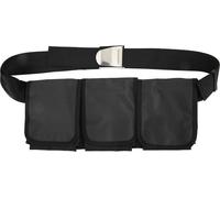 Ceinture de poids de plongée Tuba 3 poches -Libérations rapides Boucle métallique pour les sports sous-marins -Aventureblack