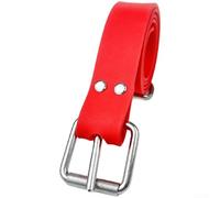 Ceinture de poids en silicone avec mécanisme de libération rapide et longueur réglable pour la plongée sous-marine et la pratique de la plongée avec tuba (rouge)