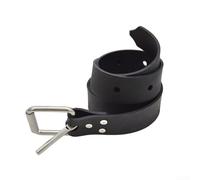 Ceinture de poids réglable en silicone avec boucle Marseillaise sécurisée pour activités de plongée sous-marine et pêche sous-marine 1,5 m (130 cm, noir)