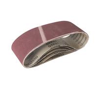 Ceinture De Ponçage En Oxydes D'Aluminium Pack De 5 76 X 533Mm (3 X 21") 180G