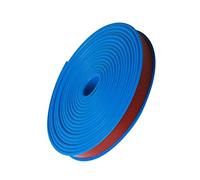 ceinture de protection de bord flexible TPE, Bande de chant autocollante en TPE forme U multicolore 9-40 mm(Blue,15mm[2m])