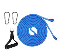 Ceinture de remorquage | 4 mètres avec extra solide et réglable | Ensemble avec corde de traction pour traîneau à neige et entraînement, sport, fitness, tricycle, bateaux, , adultes