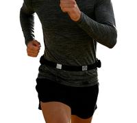 Ceinture De Running,avec 6 Boucles en Gel Bande Ajustable | Ceinture Élastique pour Dossard de Course | pour Adultes Hommes Femmes Randonnée Marche Cyclisme Gym Fitness Extérieur