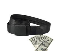 Ceinture de sac de voyage, sangles d'argent de voyage - Ceinture avec poche pour argent - Ceinture avec poche pour argent, ceinture d'argent de sécurité pour objets de valeur, ceinture abdominale