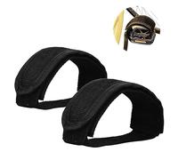 Ceinture de Sangle de Pédales de Vélo,Sangles de Pédales de Vélo d'Appartement,Sangles de Pédale de Vélo,Pédale de Vélo Sangles,pour Les Pédales de Vélo Antidérapantes,2 Pcs(Noir)