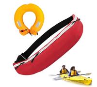 Ceinture De Sauvetage Gonflable - Ceinture Gonflable Manuelle | Sac Banane De Sauvetage pour Kayak | Dispositif De Flottaison Manuel Léger | Équipement De Natation Ergonomique pour, Adultes, H