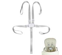 Ceinture de sécurité à 5 points pour chaise haute Stokke Tripp Trapp & Hauck - Accessoire de chaise haute Tripp Trapp - Sangle de sécurité réglable pour chaises hautes
