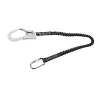 Ceinture de sécurité à Corde élastique à Crochet en Acier Unique pour les Travaux de Grande Hauteur avec une Résistance à la Rupture de 2 500 Kg, Conception Légère