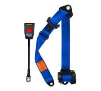 Ceinture de sécurité avant bleue à enrouleur pour Porsche 914