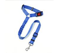 Ceinture de Sécurité Chien Voiture pour Maserati Grecale, Laisse de Voiture Chien Ajustable Robuste avec Élastique Bungee Réfléchissant,Blue