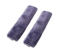 Ceinture de sécurité Couverture épaule en peluche Pad, 2 pcs de siège de sécurité Harnais Coque Sangle Wrap Coussinets doux Coussin confortable, et réglable