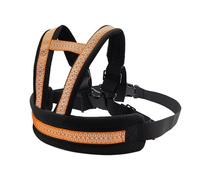 Ceinture de sécurité de moto réglable avec boucle respirante - Harnais de sécurité anti-chute - Harnais réfléchissant pour moto - Bleu clair, orange, bleu foncé, vert