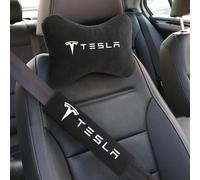 Ceinture de sécurité de voiture, nouvelle mode, protection des épaulettes, colonne cervicale, appui-tête, oreiller cervicale pour Tesla modèle 3 modèle S Y Roadster Space X 2Pcs-For Tesla