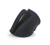 Ceinture de sécurité en cuir noir et rouge pour voiture Guide de ceinture de sécurité pour BRIDE RECARO, Clip de ceinture de sécurité pour véhicule automobile (Bleu)