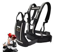Ceinture de sécurité moto pour - Ceinture de sécurité réglable pour | Harnais de moto respirant pour pour aller au travail et à l'école