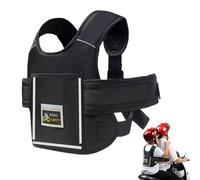 Ceinture de Sécurité Moto pour Enfants, Réglable Harnais Moto Enfant avec Bandes Réfléchissantes Harnais Sûreté pour Voiture Electrique Bébé Garçons Filles 2 à 12 ans