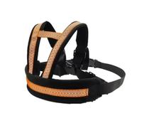 Ceinture de sécurité moto universelle for enfants et tout-petits, bretelles respirantes, harnais réglable réfléchissant(Orange)