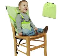 Ceinture de sécurité pour bébé, housse de siège de chaise haute pour enfant réglable, sécurité, housse de siège de sac lavable, vert