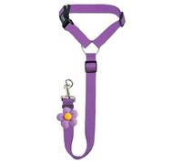 Ceinture De Sécurité Pour Chien & Chat - Réglable & Rétractable Avec Clip Appui-Tête | Laisse Élastique Bůngee | Nylon Résistant Pour Chiens & Chats Petits, Moyens & Grands | Pour Voiture, Voyage & Tr
