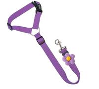 Ceinture de sécurité pour chien - Corde lourde réglable, ceinture de sécurité arrière, pour protéger et sécuriser les petits chatons et chiots de taille moyenne lors des voyages