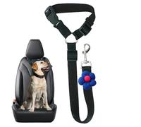 Ceinture De Sécurité pour Chien | Corde Rétractable Sécuritaire | Harnais De Sécurité pour Petit Chat,pour Animaux Petit Moyen Grand Voyage Routier Déplacement Conduite