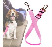 Ceinture de sécurité pour chien | Harnais de voiture réglable pour animaux de compagnie, clip universel pour boucle de ceinture, accessoire de sécurité pour chiens de petite, moyenne et grande taille