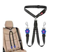 Ceinture de Sécurité pour Chien Harnais rétractable anti-évasion