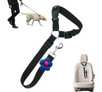 Ceinture de sécurité pour chiens - corde réglable et de haute résistance, retenue automatique pour grands chiens, pour chiots et chatons, protection pendant les voyages et la conduite