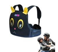Ceinture de sécurité pour enfant - Ceinture de sécurité pour moto, bretelles pour | Bretelles réglables et respirantes, harnais anti-somnolence et anti-chute avec design réfléchissant pour