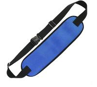 Ceinture de Sécurité pour Fauteuil Roulant,Ceintures de Sécurité pour Fauteuil,Ceintures de Sécurité Rembourrées avec Boucles Réglables,Sangle Sous-Abdominale pour Fauteuil Roulant,Bleu