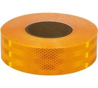 ceinture de sécurité réfléchie, Ruban réfléchissant PVC multicolore 45 m x 5 cm(Yellow)