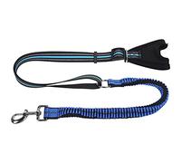Ceinture de sécurité réfléchissante pour Animaux de Compagnie, Laisse de Promenade pour Chien, Sangle en Nylon d’entraînement Anti-Perte avec poignées Doubles pour l’Usage en voitu (L)
