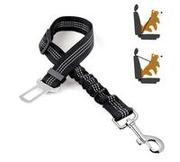 Ceinture De Sécurité Réglable Pour Animaux, Noir