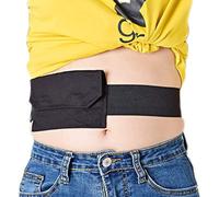 Ceinture de sonde d'alimentation, couverture de dialyse péritonéale Ceinture PD confortable Support sonde d'alimentation G/Peg Drainage par cathéter Fixation abdominale Soins infirmiers pour patie