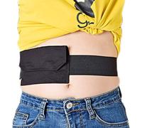 Ceinture de sonde d'alimentation, couverture de dialyse péritonéale Ceinture PD confortable Support sonde d'alimentation G/Peg Drainage par cathéter Fixation abdominale Soins infirmiers pour patie