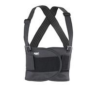 Ceinture de soutien correcteur de posture avec bandoulière amovible - Attelle dorsale respirante pour alignement du haut du bas du dos et du cou - Bande de fixation posturale unisexe (1 pièce) - L