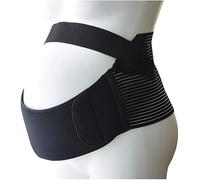 Ceinture De Soutien De Maternité Pregy Belly BD Abdomil Bump Dos Réglable Support Pelvien Respirant Élastique Soulager Les Maux De Dos, Black, L